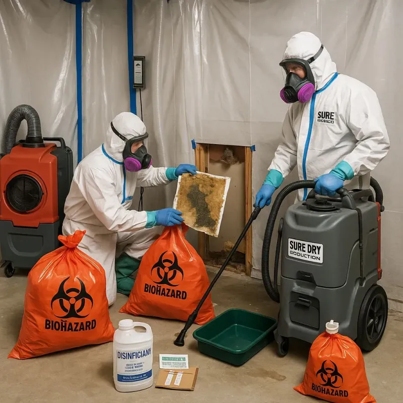 Contaminated Water Handling Protocols process in Onset, MA
